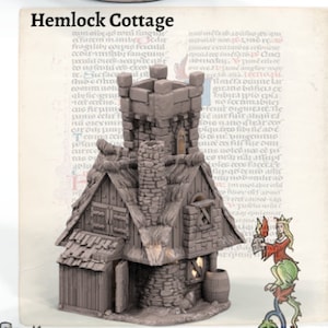 Hemlock Cottage - tale of two cities - ideal for Dungeons and Dragons and other Tabletop RPGs/ D&D/ Wargaming