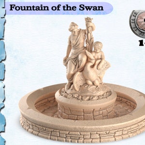 Statuetka Fontanna - Frost 2 - idealna do Dungeons and Dragons i innych gier RPG