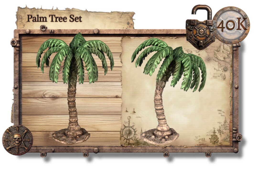 Palm Trees Rum N Razing Ideal for Dungeons and Dragons and Other