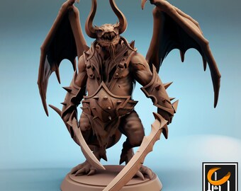 Tarhun Half Dragon from Lord of the Print/ Ideal for Dungeons and Dragons/ D&D / Wargaming