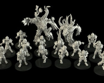 Halfling Football Team Miniatures - Dungeons and Dragons Tabletop RPG