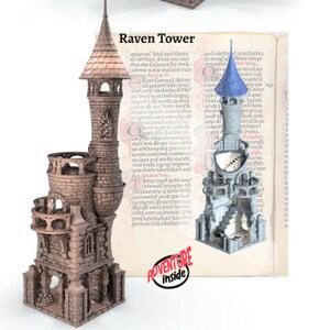 Raven Tower - tale of two cities - ideal for Dungeons and Dragons and other Tabletop RPGs/ D&D/ Wargaming
