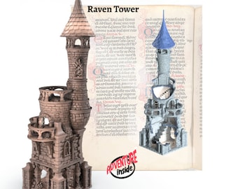 Raven Tower: tabletop RPG-landschap - Iain Lovecraft Design (43 cm)