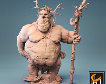 Goblin King - Lord of the Print - ideal for Dungeons and Dragons and other Tabletop RPGs/Wargaming/D&D