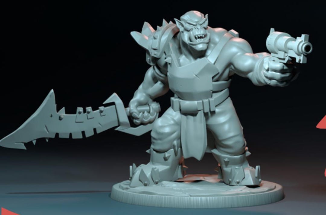 Orc Sergeant/ Ideal for Dungeons and Dragons/ D&D / Wargaming - Etsy