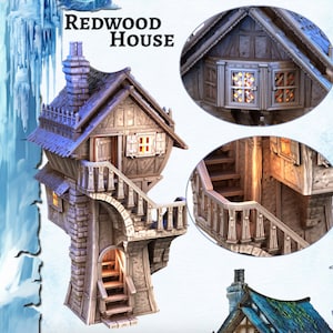 Redwood House - Frost 2 - idealny do Dungeons and Dragons i innych gier RPG