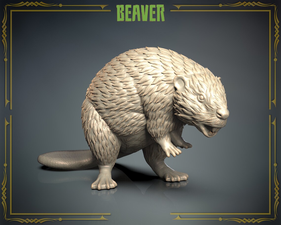 Beaver - Ideal for Dungeons and Dragons and Other Tabletop Rpgs ...