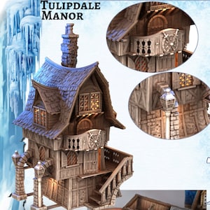 Tulipdale Manor- the frost 2- idealny do Dungeons and Dragons i innych gier RPG