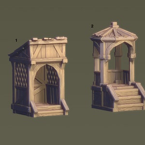 Guard Posts - ideal for Dungeons and Dragons and other Tabletop RPGs/Wargaming/D&D