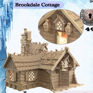 Cottage - mróz 2 - idealny do Dungeons and Dragons i innych gier RPG