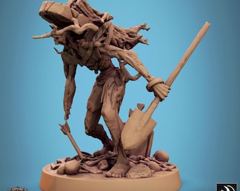 Zombies A - 8 Variations Broken Blood van Rescale Miniatures Lord of the Print - ideaal voor Dungeons and Dragons tabletop RPG's Wargaming