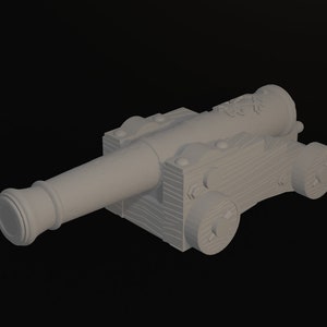 Pirate Cannons: Treasure Island Tabletop RPG Scenery