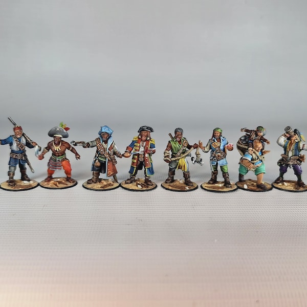 Lot pirates - Rhum n razing - idéal pour Dungeons and Dragons et autres RPG de table/D&D/Wargaming