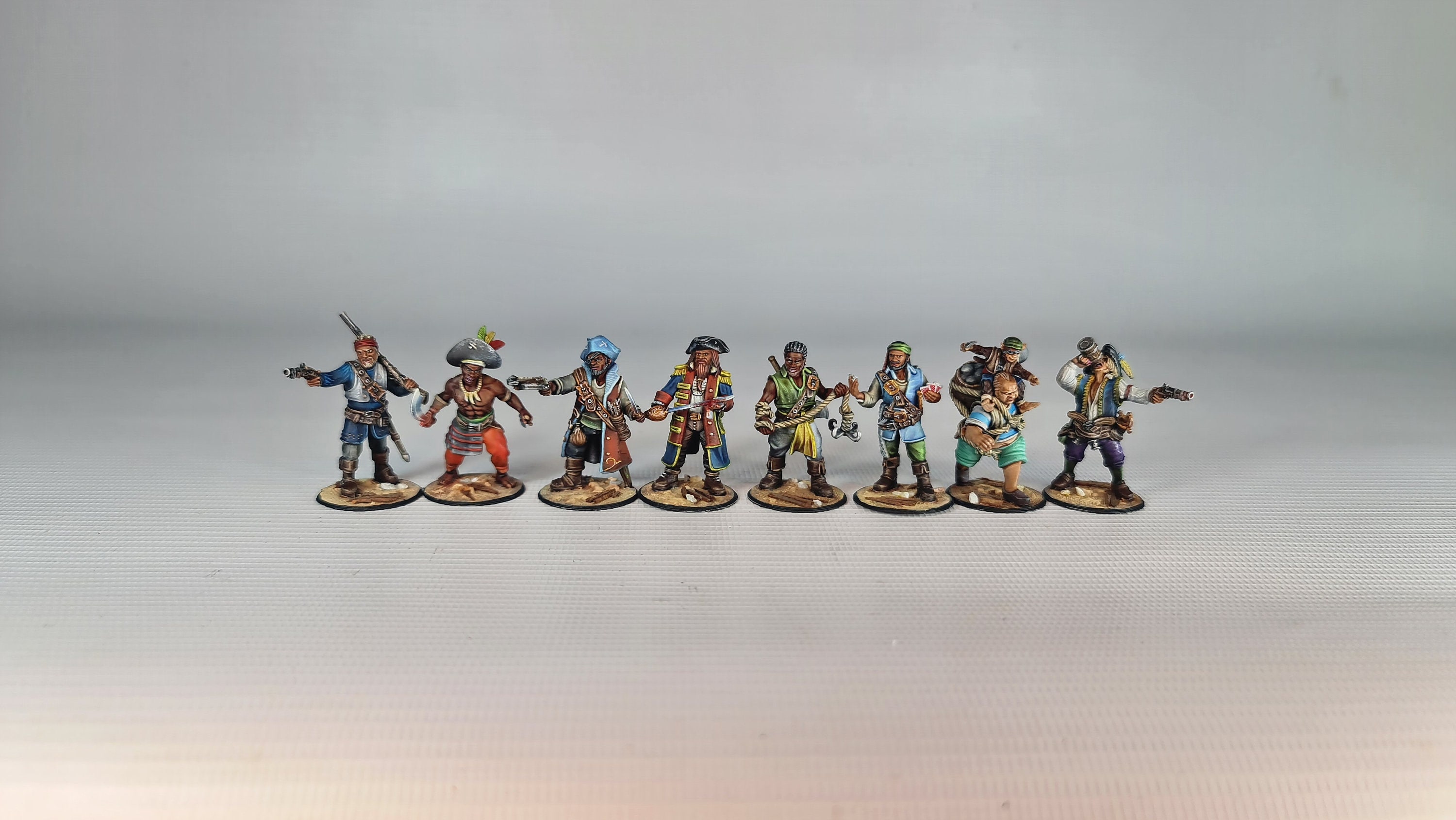 Pirates bundle - rum n razing - ideal for Dungeons and Dragons and other Tabletop RPGs/ D&D/ Wargaming (NOT Painted)