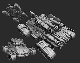 Gepantserde tank - ideaal voor Dungeons and Dragons en andere tabletop RPG's/Wargaming/D&D