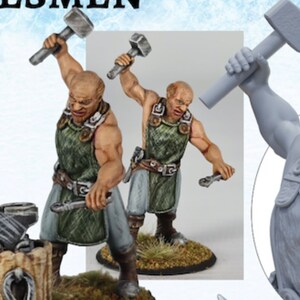 NPC Handlarzy - Frost 2 - idealny do Dungeons and Dragons i innych gier RPG
