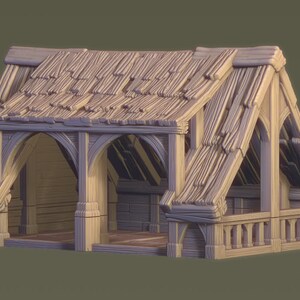 Hut - ideal for Dungeons and Dragons and other Tabletop RPGs/Wargaming/D&D