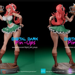 NSFW Miniature Sexy Nude Pin up Female Nsfw Pin up Nsfw Gaming