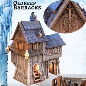 Kaserne - der Frost 2 - ideal für Dungeons and Dragons und andere Tabletop-Rollenspiele