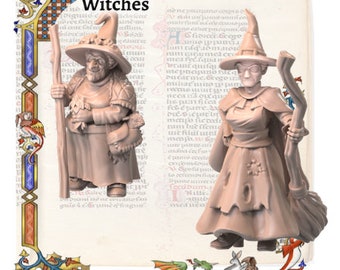Witches - tale of two cities - ideal for Dungeons and Dragons and other Tabletop RPGs/ D&D/ Wargaming