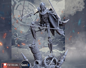 General Grievous 1:10 - ideal for Dungeons and Dragons and other Tabletop RPGs/Wargaming/D&D
