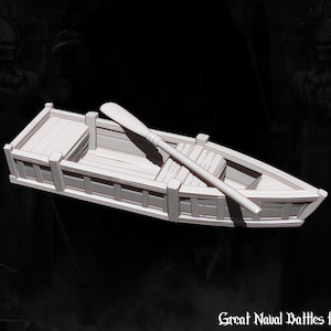 Small Boat - Pirates - ideal for Dungeons and Dragons and other Tabletop RPGs/Wargaming/D&D