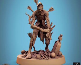 Zombies B - 8 variaties Broken Blood van Rescale Miniatures Lord of the Print - ideaal voor Dungeons and Dragons tabletop RPG's Wargaming