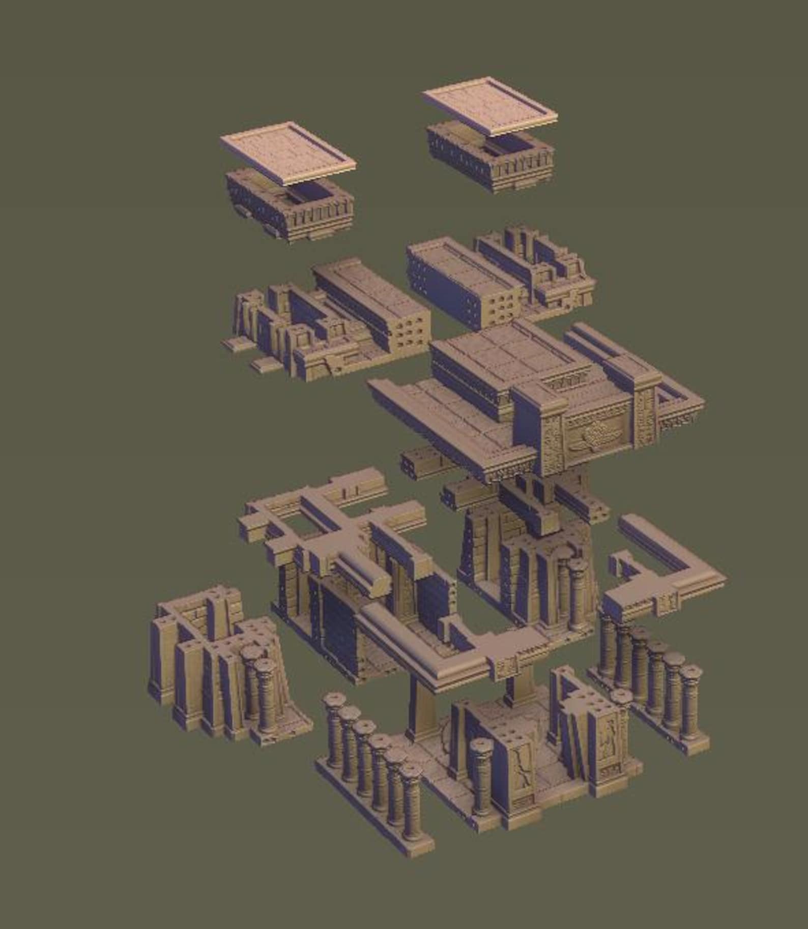 Pharaoh's Abode - Ideal for Dungeons and Dragons and Other Tabletop ...