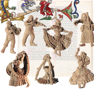 Zingaran Nomad Miniatures Set: D&D Tabletop RPG Wargaming