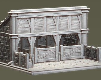 Eldrino's Deep - Stables - idealne do Dungeons and Dragons i innych gier RPG/wargaming/D&D