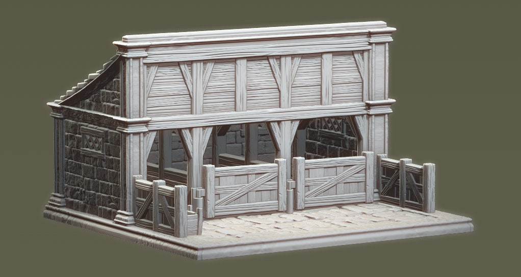 Rpg Stables Eldrino's Deep - Stables - Ideal for Dungeons and Dragons and Other ...