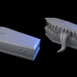 Spooky Halloween Coffin - ideal for Dungeons and Dragons and other Tabletop RPGs