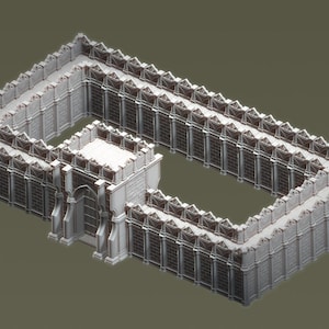 Gate and Walls - Pirates - ideal for Dungeons and Dragons and other Tabletop RPGs/Wargaming/D&D