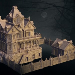 Haunted Mansion II - ideal for Dungeons and Dragons and other Tabletop RPGs/Wargaming/D&D