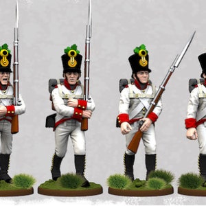 Fusiliers Napoleonic Wars Austro-Hungarian Army Line Order Post 1809 - ideal for Dungeons and Dragons and other Tabletop RPGs/D&D/Wargaming
