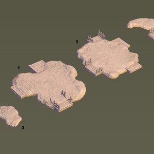 Islands - ideal for Dungeons and Dragons and other Tabletop RPGs/Wargaming/D&D