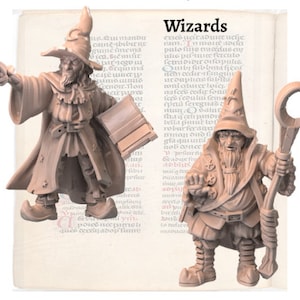 Wizards - tale of two cities - ideal for Dungeons and Dragons and other Tabletop RPGs/ D&D/ Wargaming
