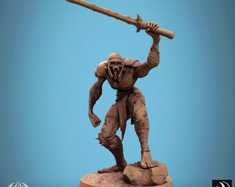 Ghoul Ravagers-miniatuur: hars-RPG-miniaturen voor D&D, Wargaming