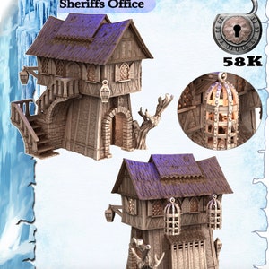 Biuro szeryfa - Frost 2 - idealne do Dungeons and Dragons i innych gier RPG