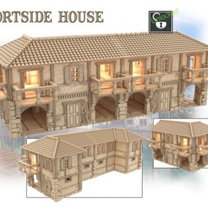 Portside House - treasure island - ideal for Dungeons and Dragons and other Tabletop RPGs/ D&D/ Wargaming