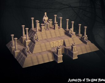 Modulair Egyptisch Altair: ideaal voor Dungeons and Dragons en andere tabletop-RPG's/Wargaming/D&D