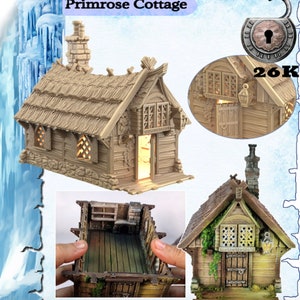 Cottage - mróz 2 - idealny do Dungeons and Dragons i innych gier RPG