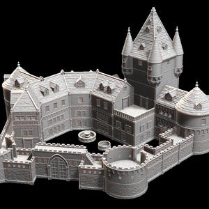 Medieval Castle - ideal for Dungeons and Dragons and other Tabletop RPGs/Wargaming/D&D