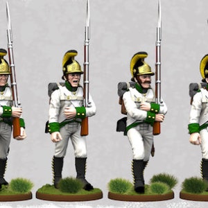 Fusiliers Napoleonic Wars Austro-Hungarian Army Line Order - ideal for Dungeons and Dragons and other Tabletop RPGs/D&D/Wargaming