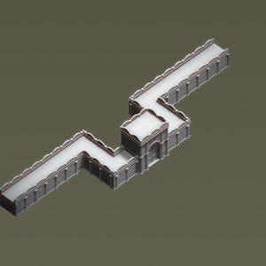 Gate and Walls - Pirates - ideal for Dungeons and Dragons and other Tabletop RPGs/Wargaming/D&D
