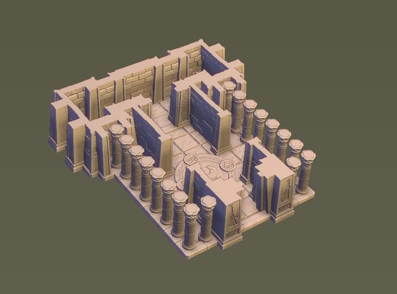 Pharaoh's Abode - Ideal for Dungeons and Dragons and Other Tabletop ...
