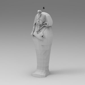 Resin Sarcophagus and Mummies: D&D Tabletop RPG Wargaming Scenery