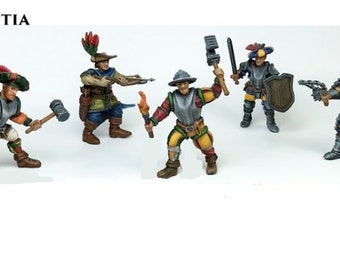 Militia Miniatures: Tropas convertibles para D&D y juegos de rol de mesa