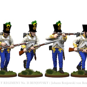 Fusiliers Napoleonic Wars Hungarian Skirmish Order 1809- ideal for Dungeons and Dragons and other Tabletop RPGs/D&D/Wargaming