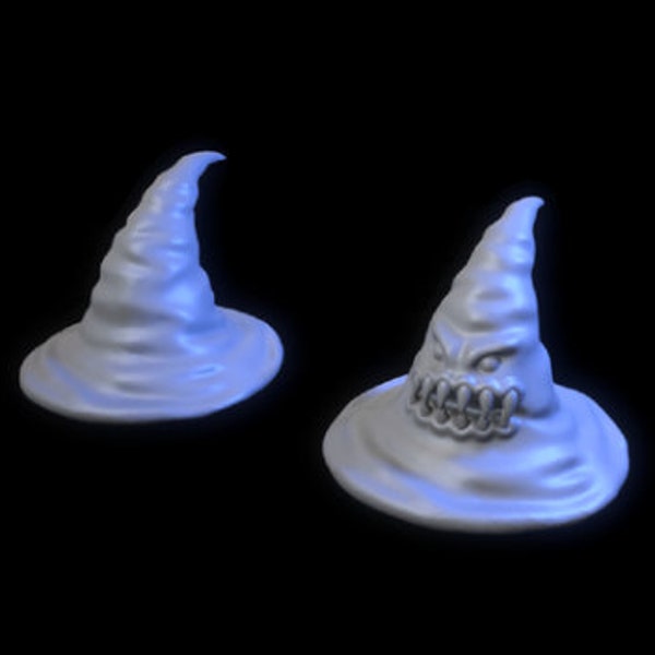 Spooky Halloween Wizard Hat - idéal pour Donjons et Dragons et autres RPG sur table